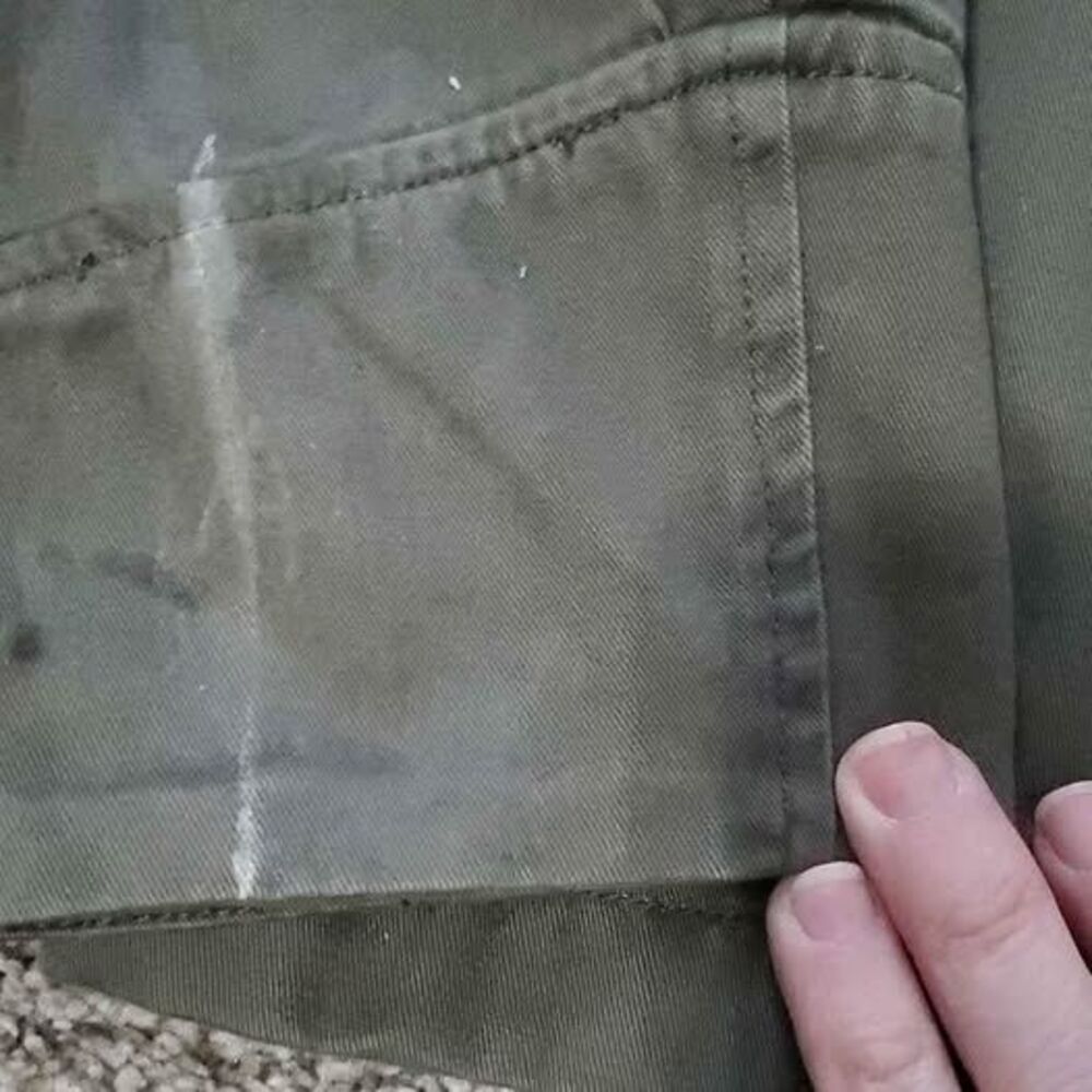 Large Womans Love Stitch army jacket Y2K - Picture 5 of 5